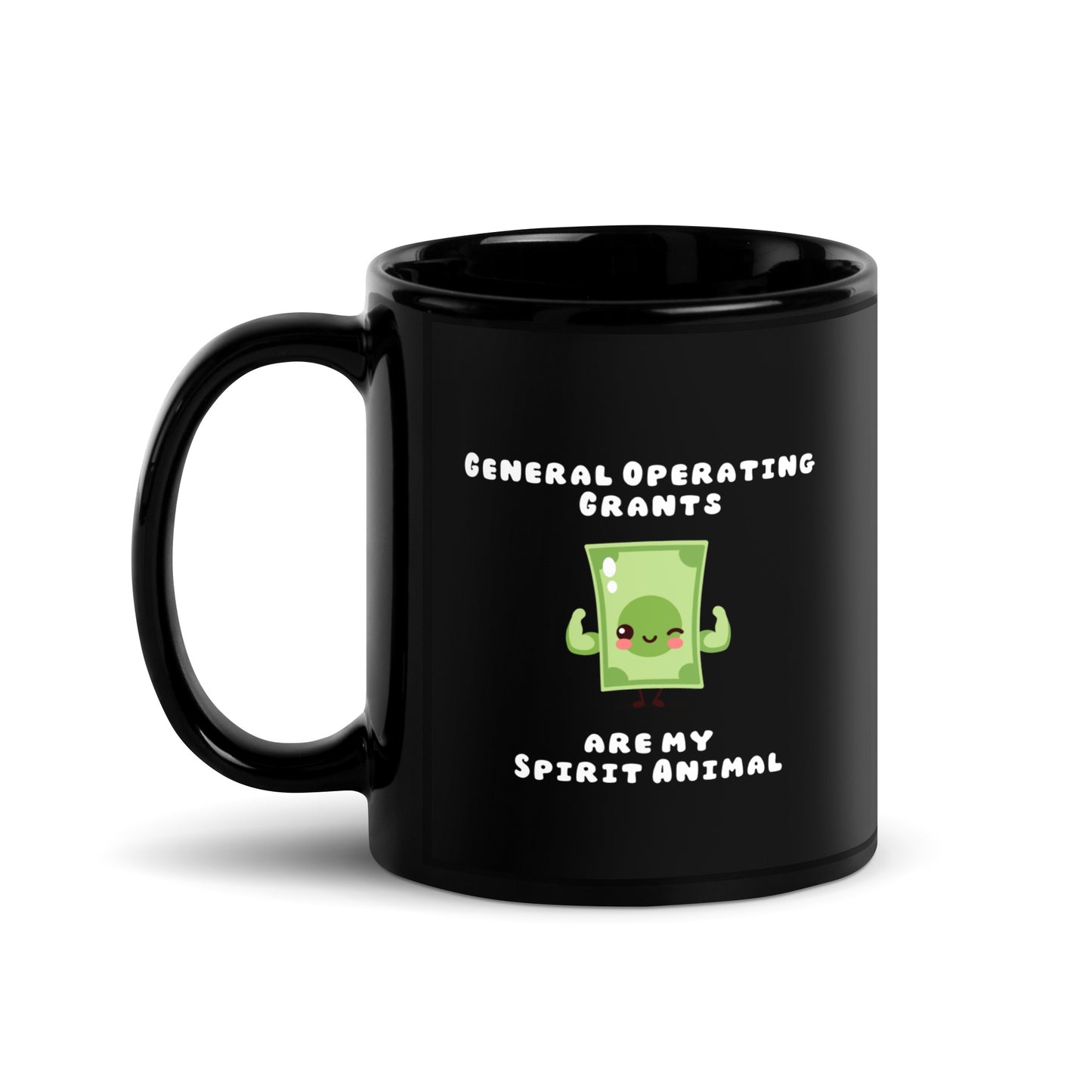 General Operating Spirit Animal 11oz Black Glossy Mug