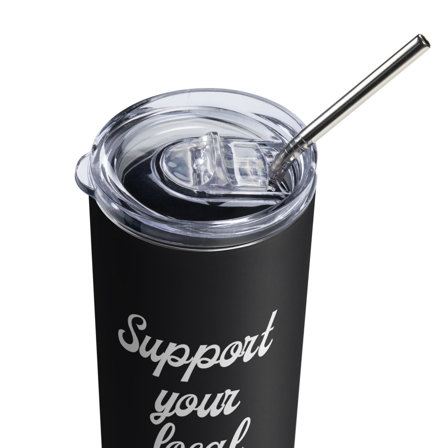 Support Your Local Grants Manager Stainless steel tumbler