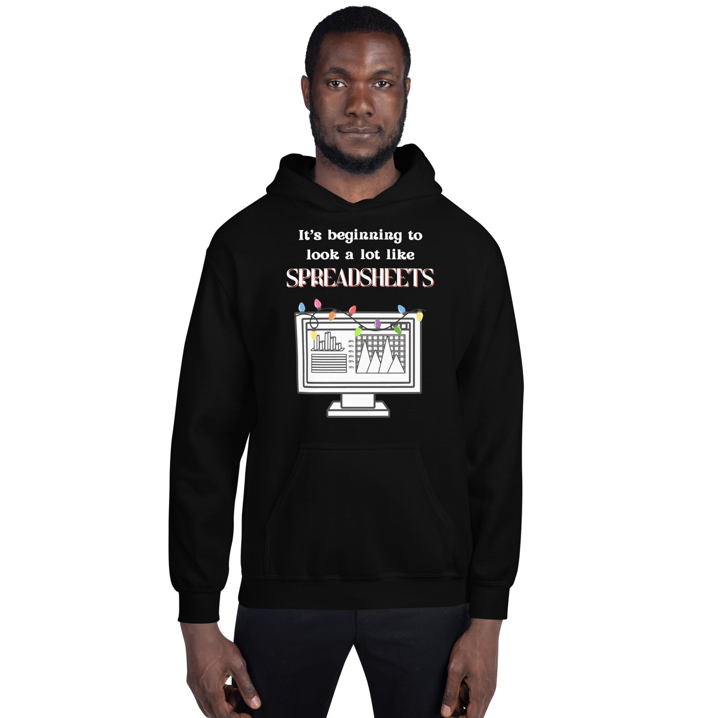 Holiday Spreadsheets Unisex Hoodie