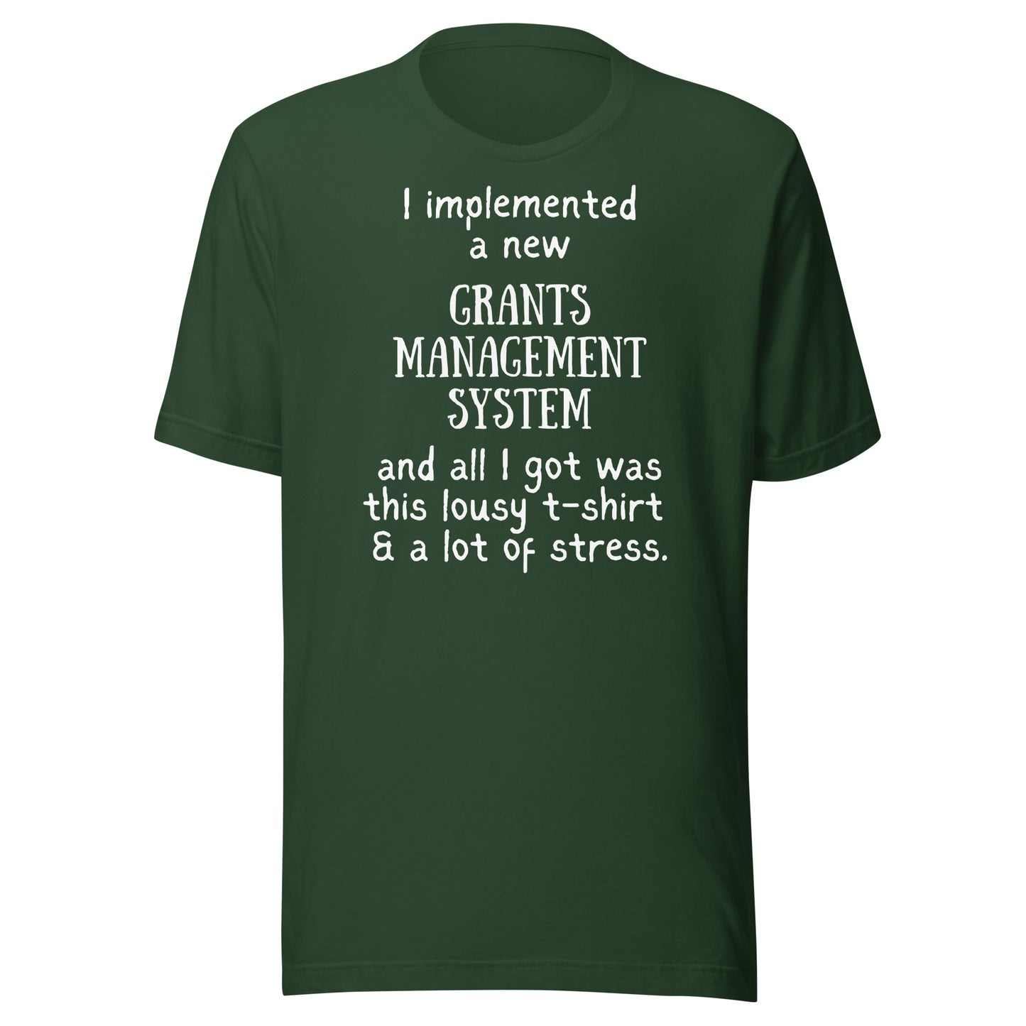 Implemented a New GMS and All I Got Was... dark Unisex t-shirt