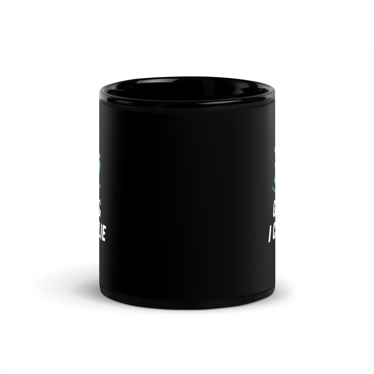 I Like Big Grants Black Glossy Mug 11oz-recalciGrant