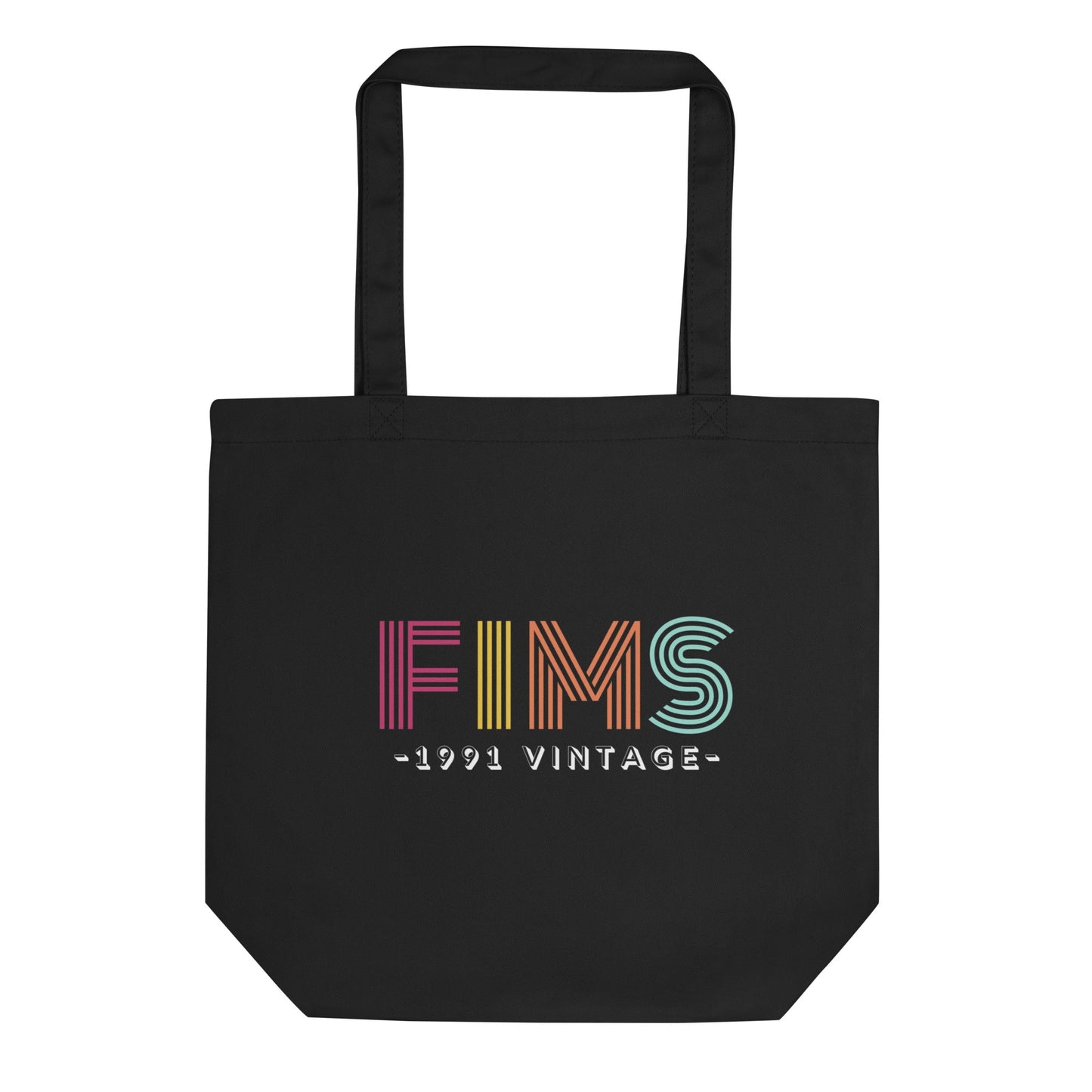 FIMS 1991 Vintage Eco Tote Bag-recalciGrant