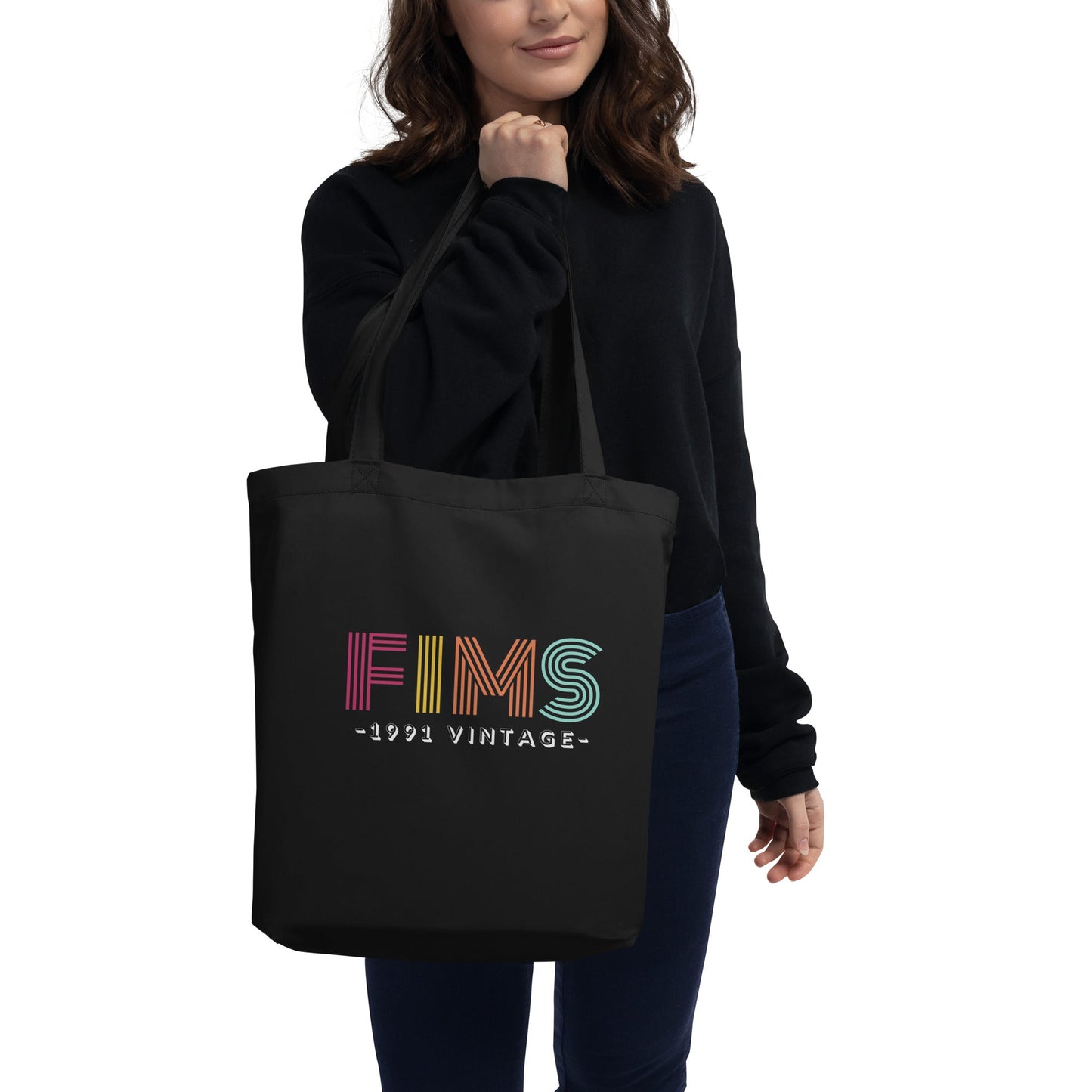 FIMS 1991 Vintage Eco Tote Bag-recalciGrant