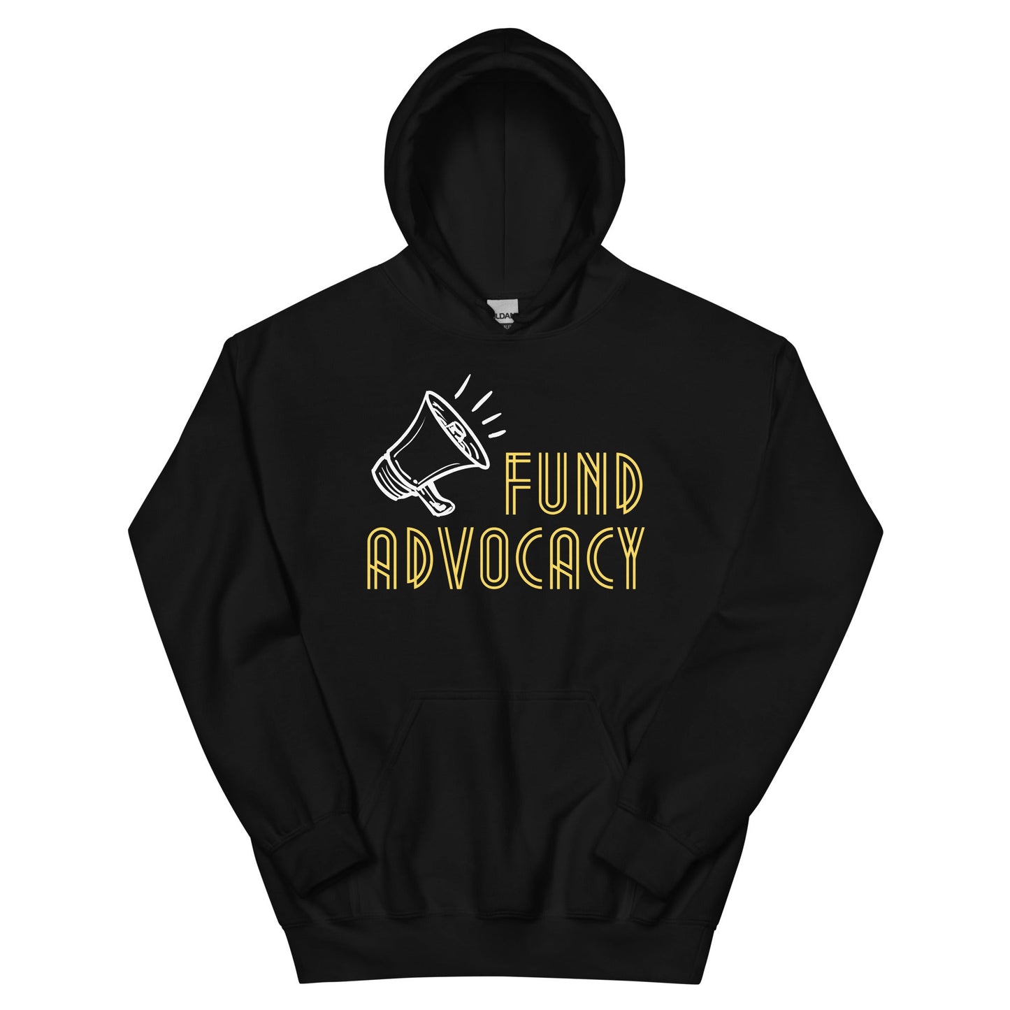 Fund Advocacy Unisex Hoodie-recalciGrant