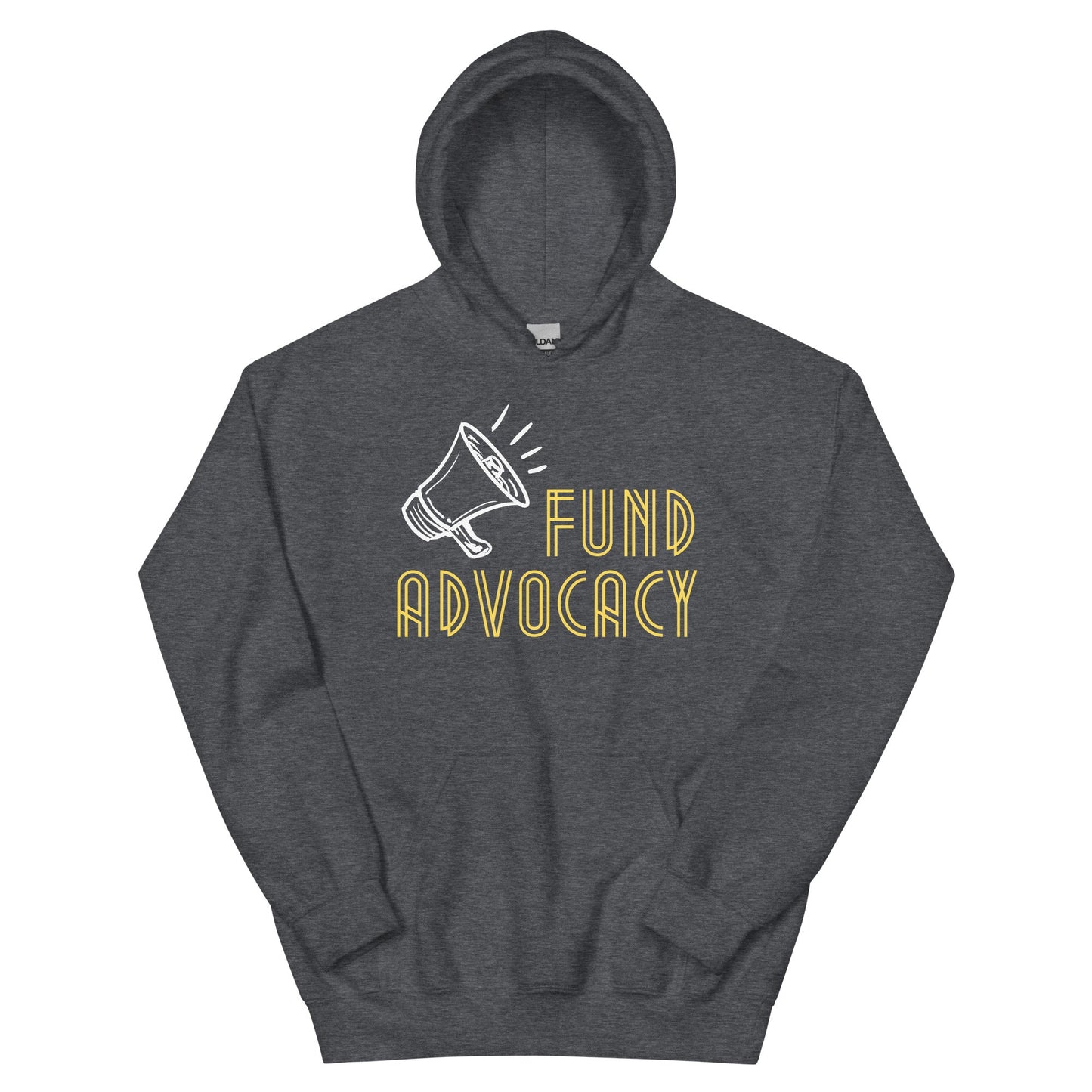 Fund Advocacy Unisex Hoodie-recalciGrant