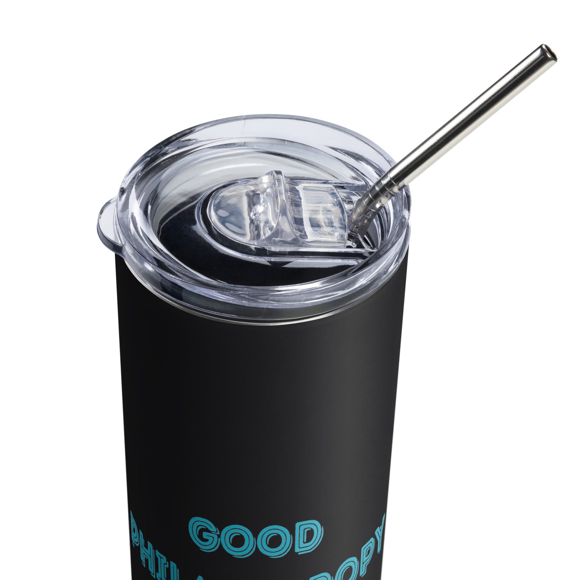 Good Philanthropy Engages the Community Stainless steel tumbler-recalciGrant