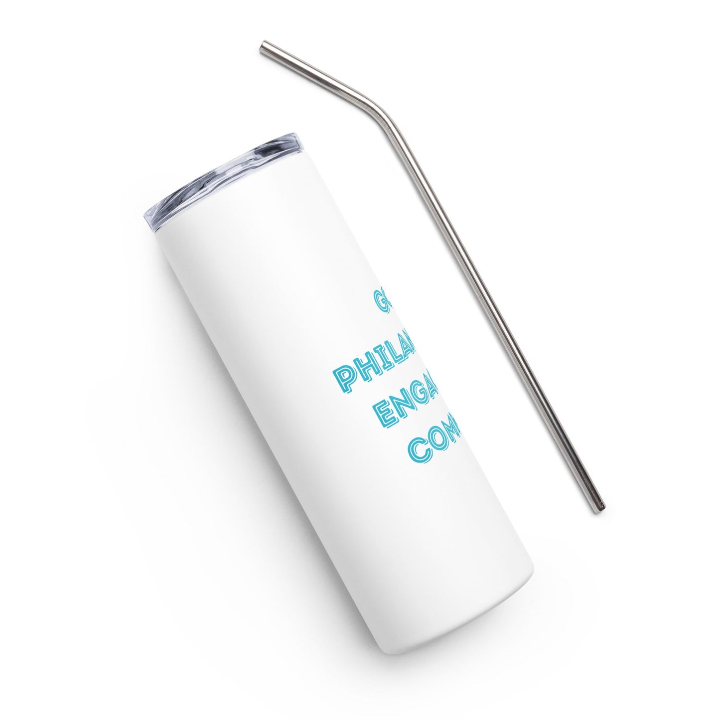 Good Philanthropy Engages the Community Stainless steel tumbler-recalciGrant