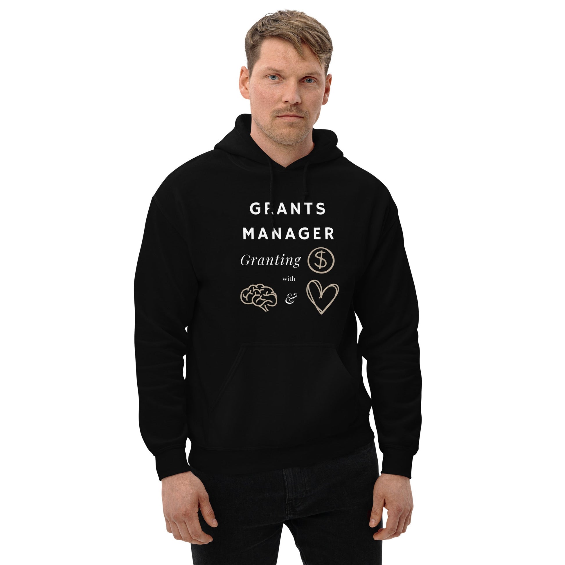 Grants Manager Smarts & Hearts Unisex Hoodie-recalciGrant