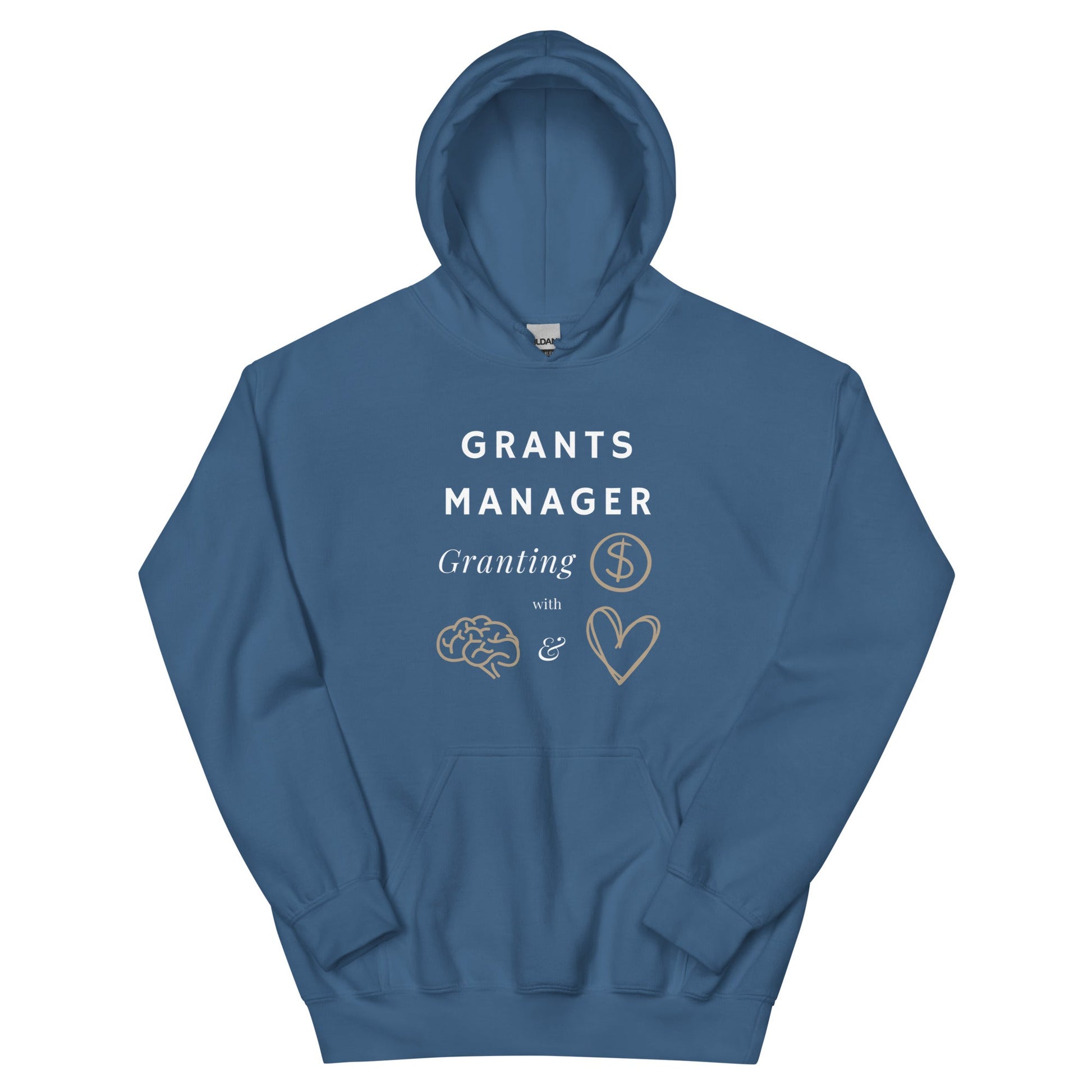 Grants Manager Smarts & Hearts Unisex Hoodie-recalciGrant