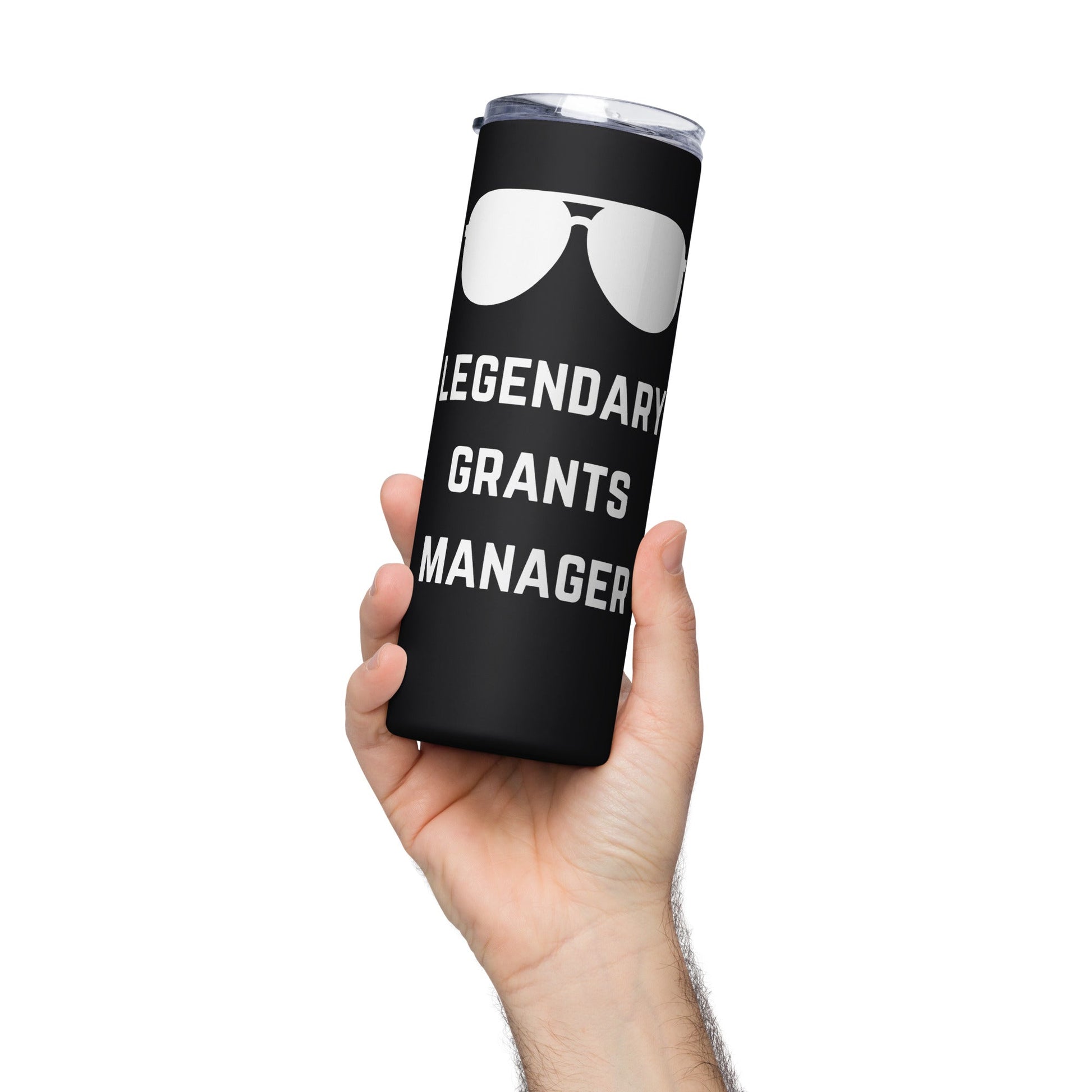 Legendary Grants Manager Stainless steel tumbler-recalciGrant