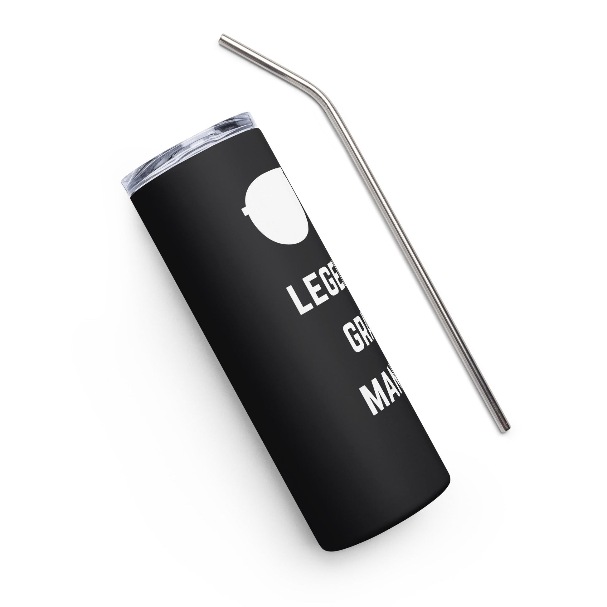 Legendary Grants Manager Stainless steel tumbler-recalciGrant