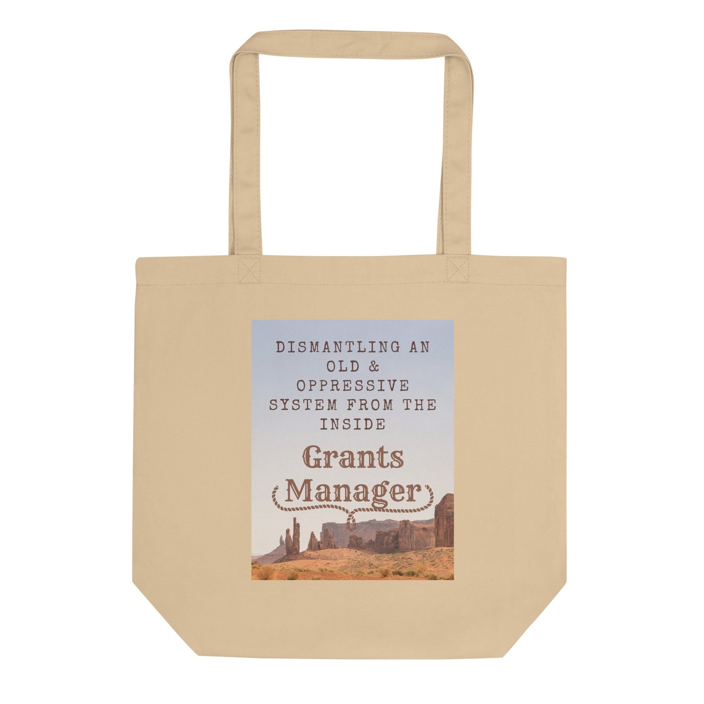 Old West Yellowstone Grants Manager Eco Tote Bag