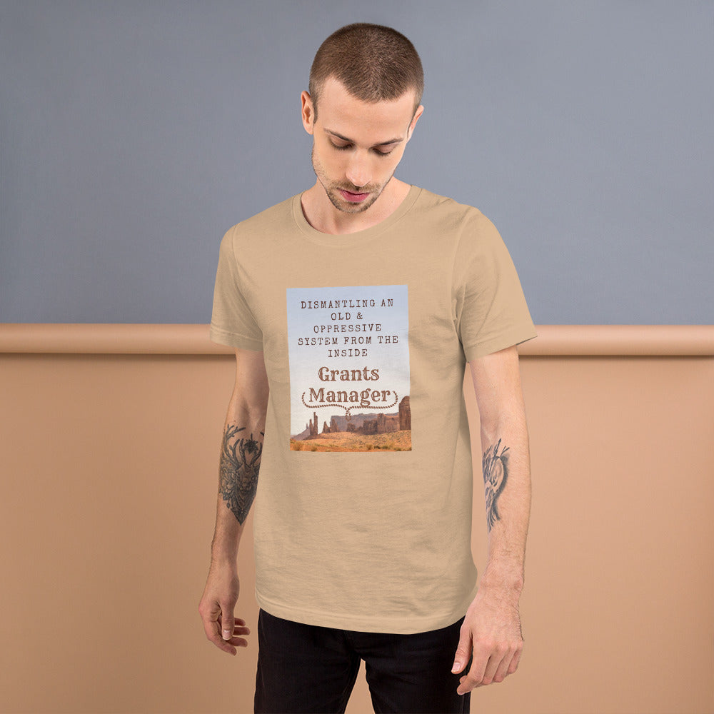 Old West Yellowstone Grants Manager Unisex t-shirt