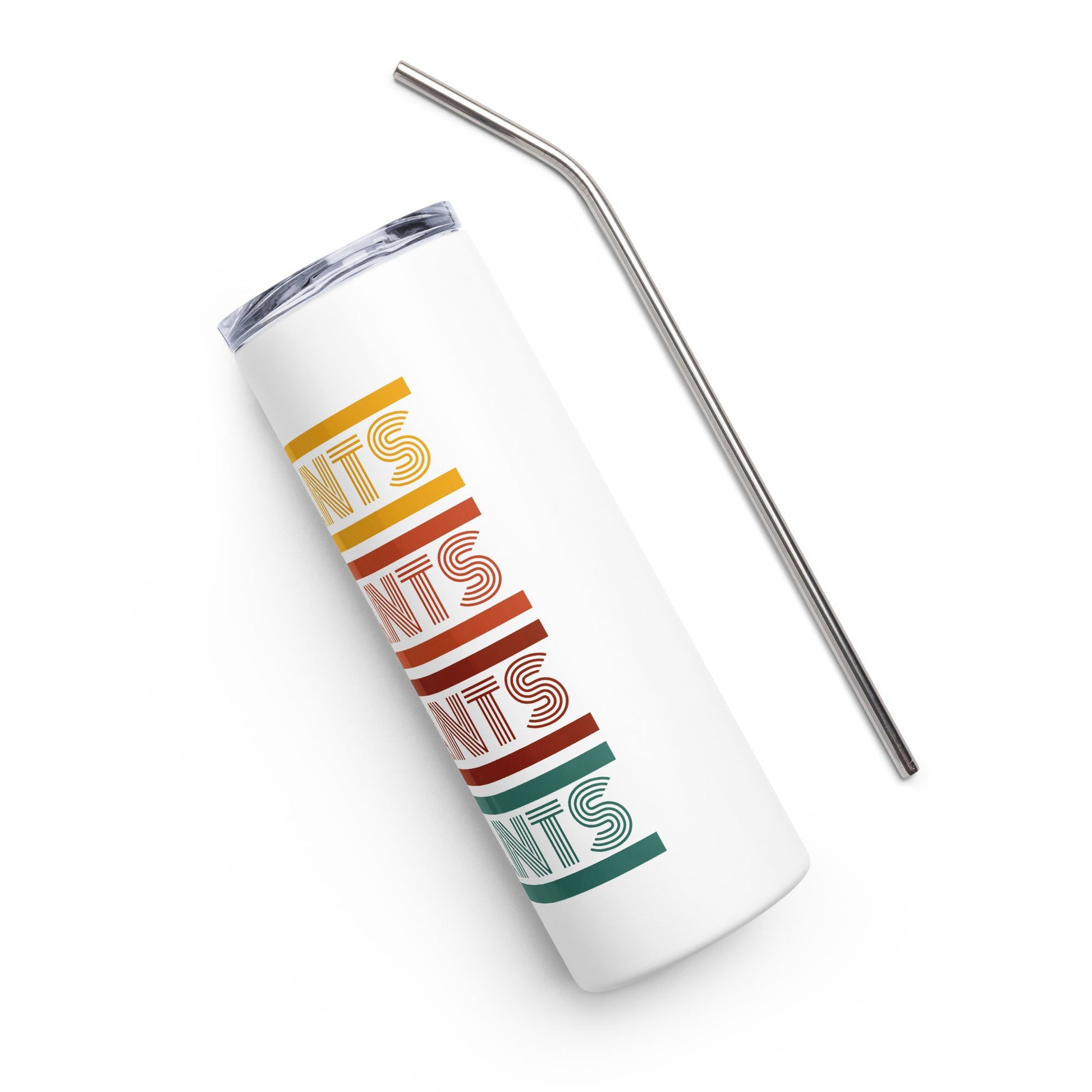 Retro Grants Typography Stainless steel tumbler