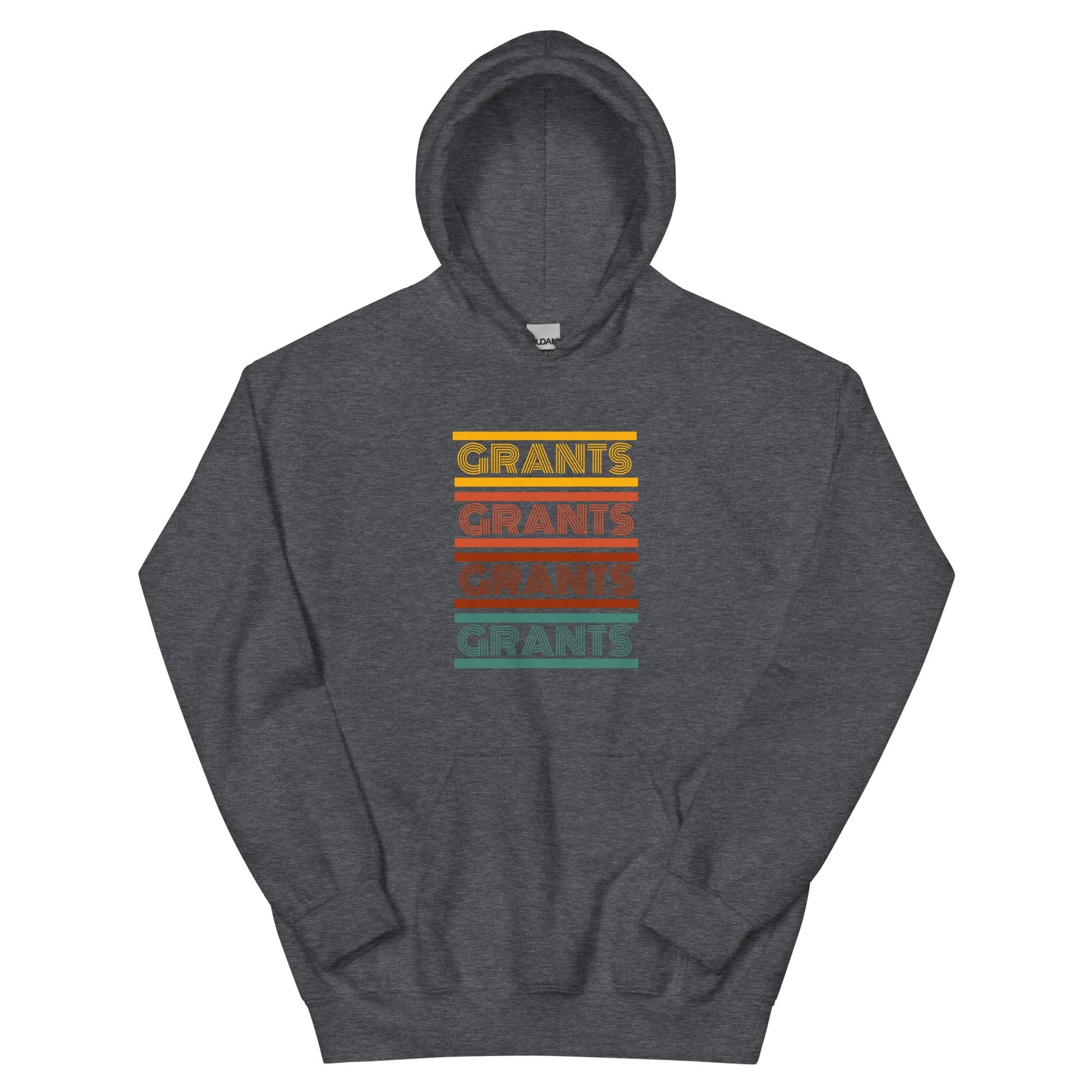 Retro Grants Typography Unisex Hoodie