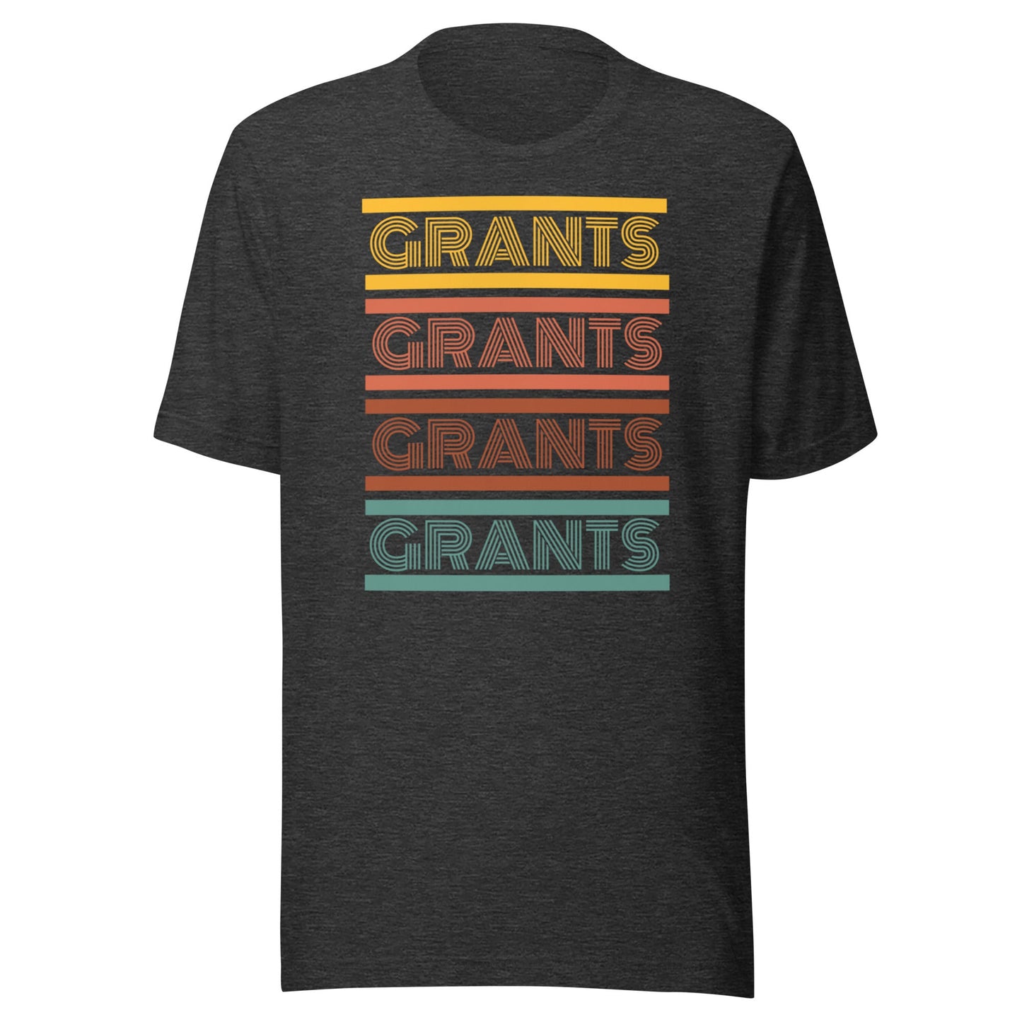 Retro Grants Typography Unisex t-shirt