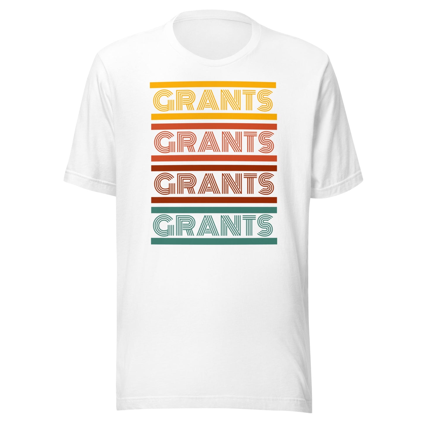 Retro Grants Typography Unisex t-shirt