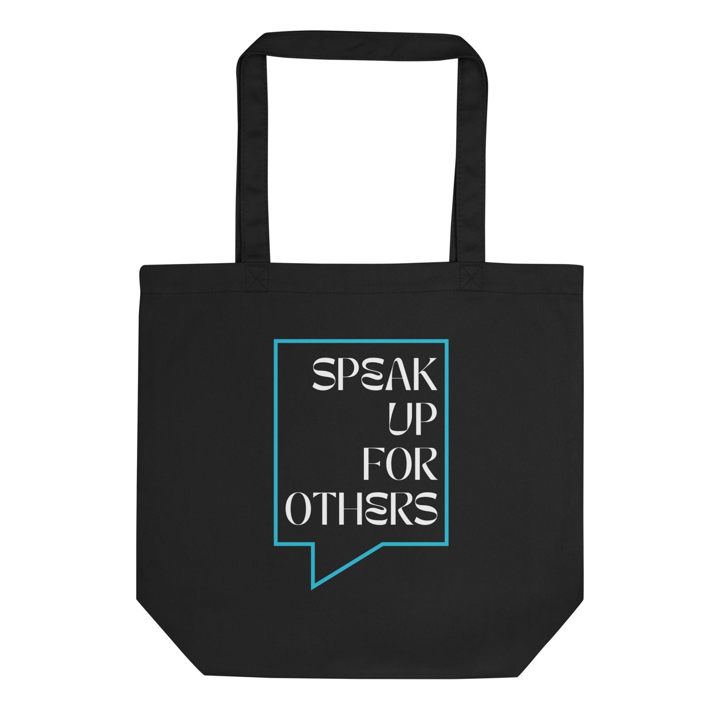 Speak Up for Others Speech Bubble Eco Tote Bag-recalciGrant