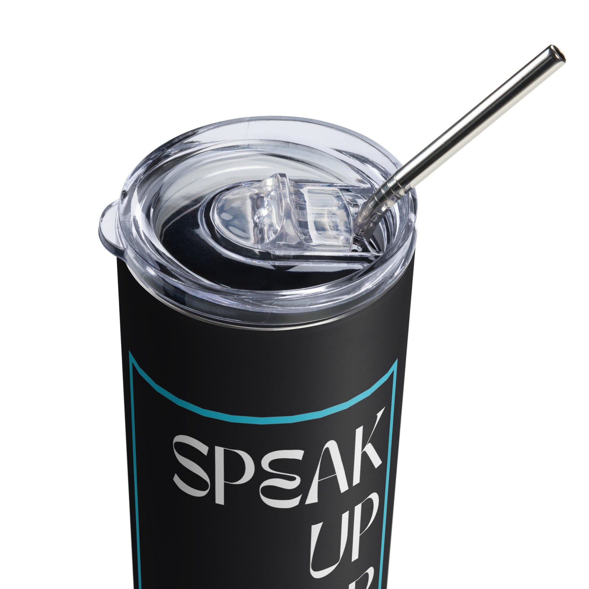 Speak Up for Others Speech Bubble Stainless steel tumbler-recalciGrant