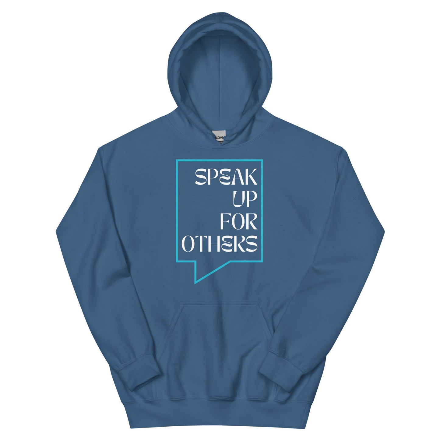 Speak Up for Others Speech Bubble Unisex Hoodie-recalciGrant