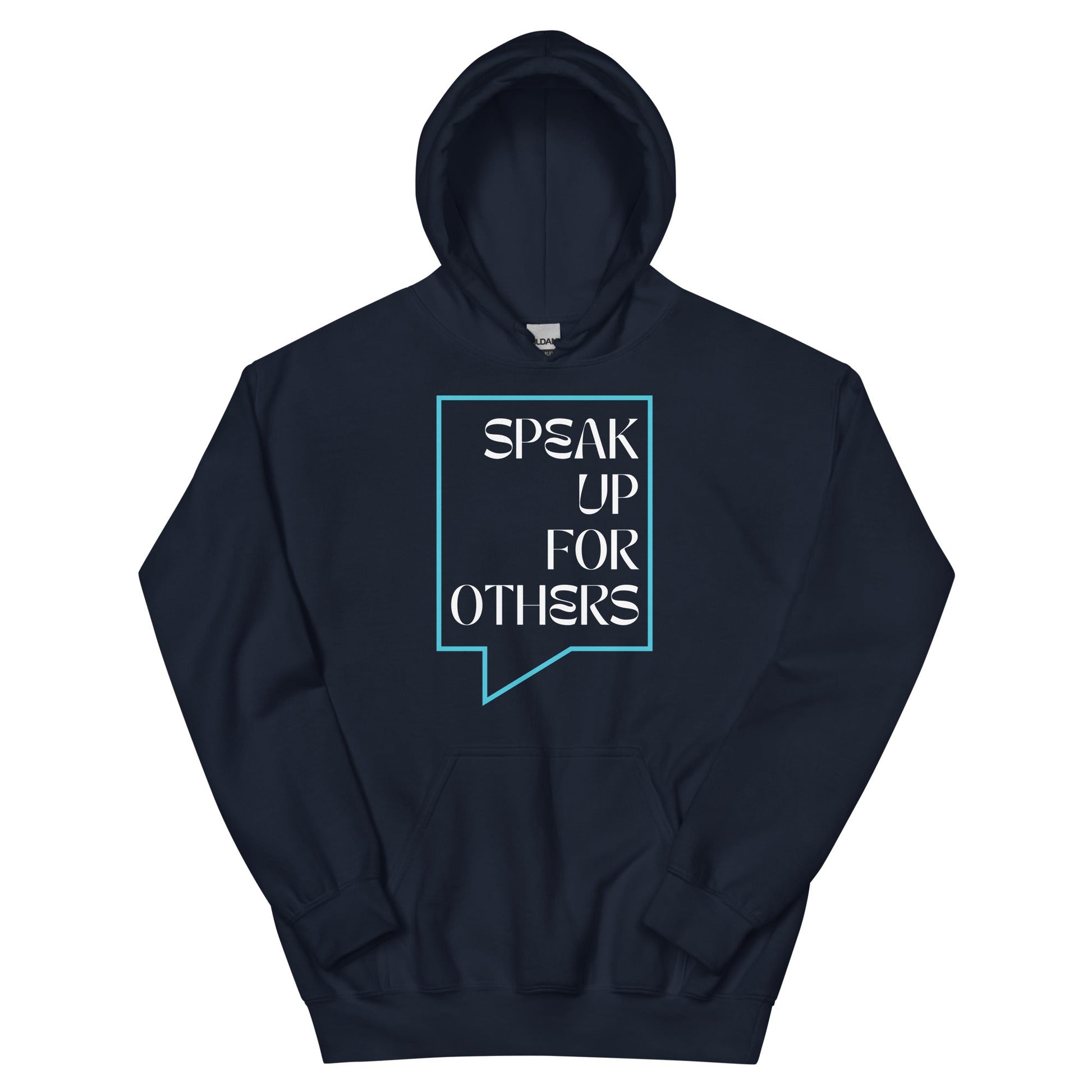 Speak Up for Others Speech Bubble Unisex Hoodie-recalciGrant