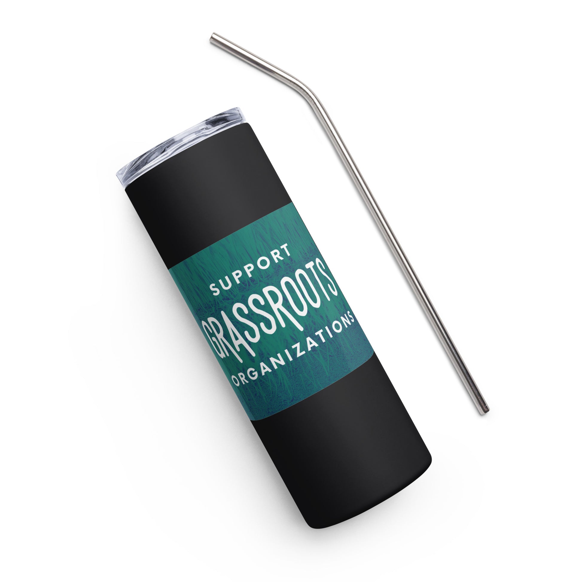 Fund Grassroots Organizations Stainless steel tumbler-recalciGrant