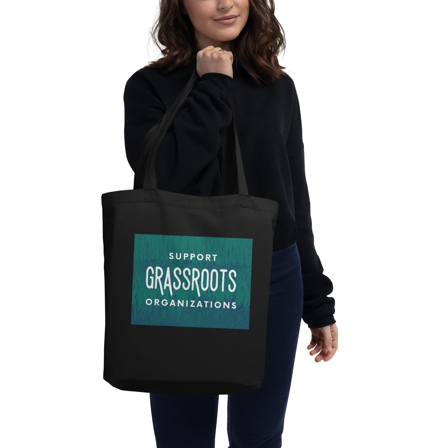 Support Grassroots Organizations Eco Tote Bag-recalciGrant