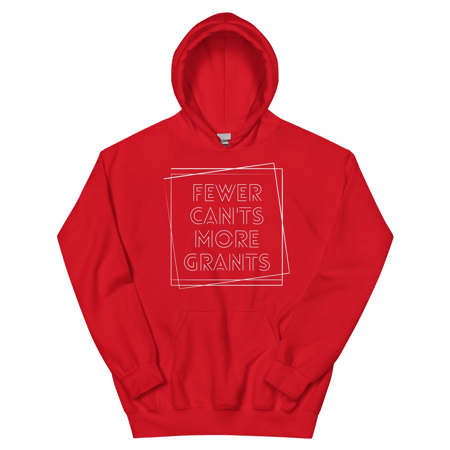 Fewer Can'ts, More Grants - Dark Unisex Hoodie